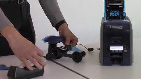 Fixing Broken Ribbon : Datacard SD160 and SD260 Card Printer
