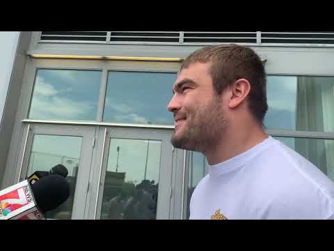 Joe Evans previews Iowas rivalry matchup with Iowa State