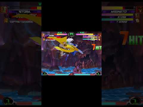 MvC2: DC1 - Magneto + Dish Network 85% Sequence .:8.2.24:.