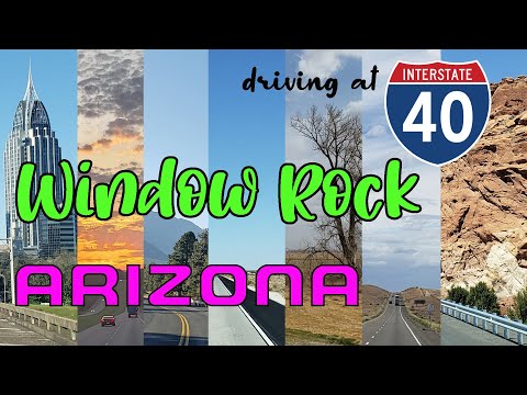 Travel at Window Rock Arizona Interstate 40 West