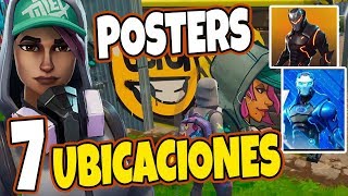 Pinta Con Grafitis Sobre Distintos Carteles De Carburo Y Omega - Semana 6 - Fortnite
