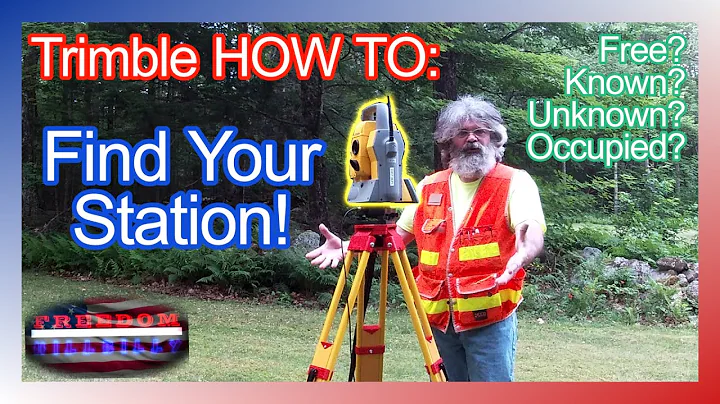 Setting up a "Free Station" using the Trimble Geod...