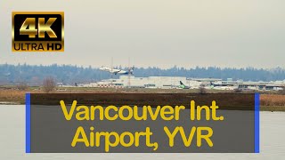 Vancouver Int. Airport YVR Plane Spotting.