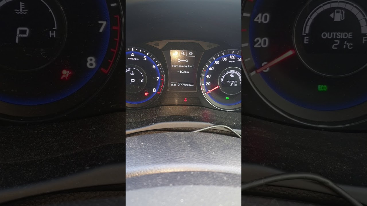 how to reset the service light for hyundai i40 2017 . YouTube