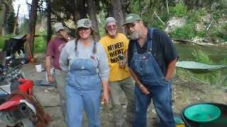 First 4 Dives Gold Dredging on the Middle Fork Boise River