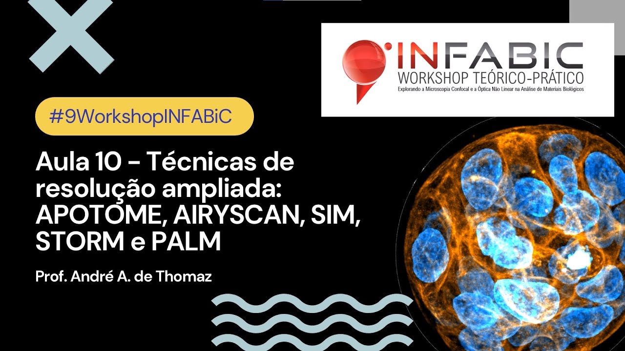 Aula 10 - Resolução aumentada: Airyscan, APOTOME, SIM, PALM e STORM Prof. André A. de Thomaz