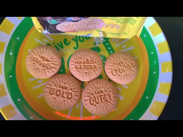 Girl Scouts unveil new cookie flavor-- Lemon-Ups! - YouTube