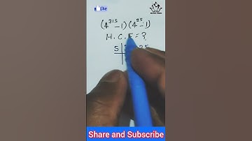 🔥H.C.F. of Exponent 😨😱 #shorts #youtubeshorts #trending #maths #mathematics #mathtricks #viral