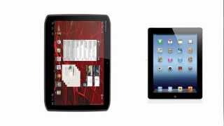 Motorola XOOM 2 3G MZ616 over Apple iPad 3 3G, all features