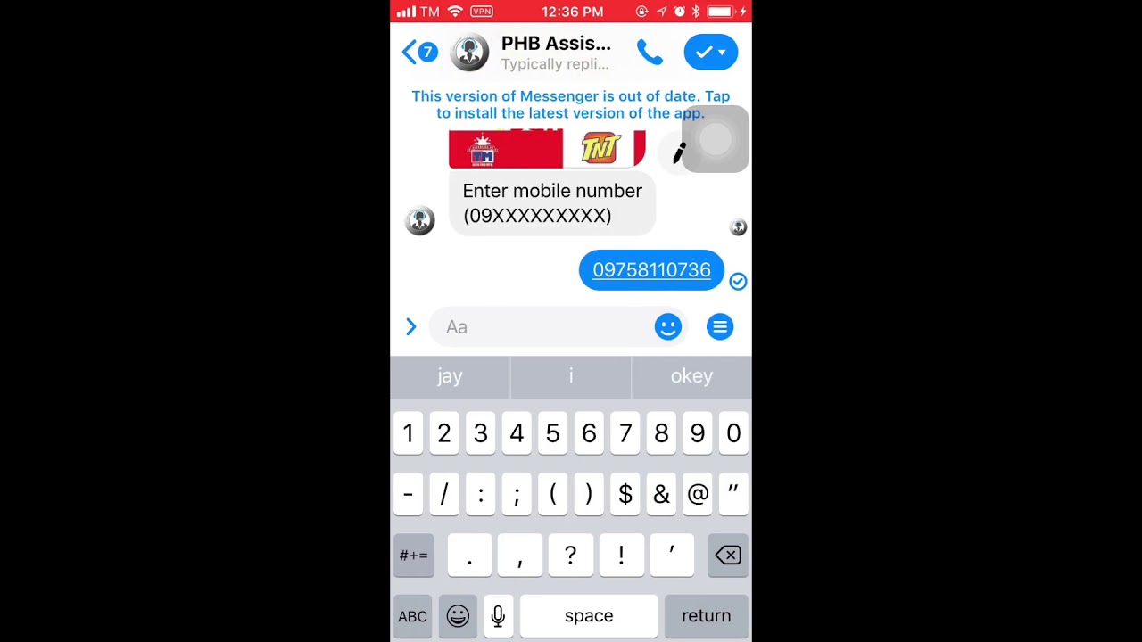 How to Buy Load via Messenger App in PHB WORX