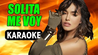 SOLITA ME VOY Ángela Leiva / Karaoke con letra