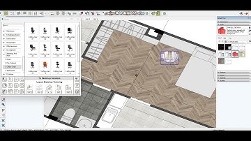 2D Drawing trên môi trường Sketchup - Sử dụng lại dữ kiện 2D bố trí sơ bộ dùng cho modeling 3D.