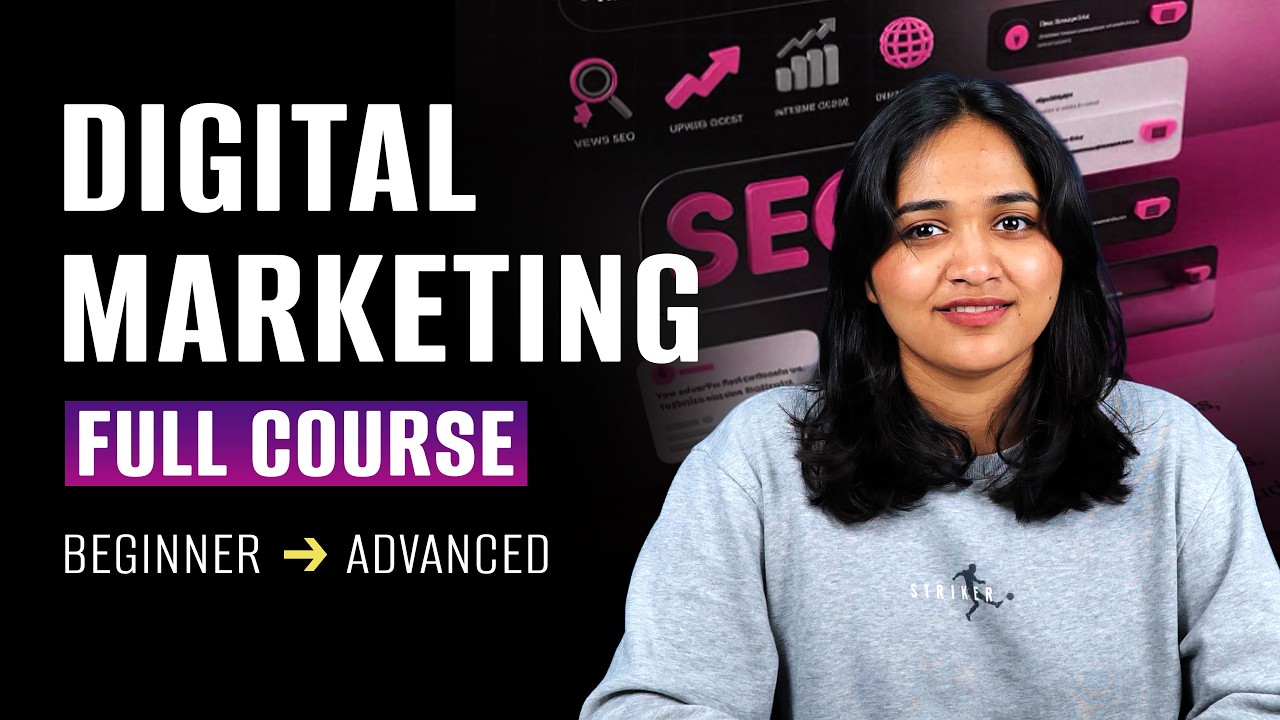 Digital Marketing Full Course Free | Digital Marketing Course Beginner to Advanced  | Intellipaat