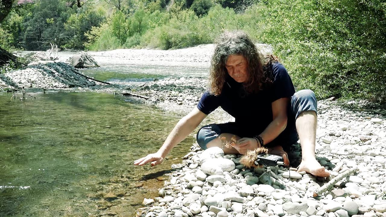 WATER STONES - ASMR Meditation Music with River Water, Leaves and Stones - CANAO Music
