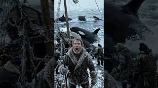 Orcas Attack Whaling Ship #crew #marineservices #fishing