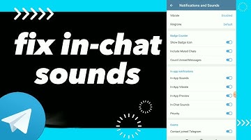 How To Fix In Chat Sounds On Telegram App