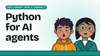 Before you build AI agents: set up Python properly