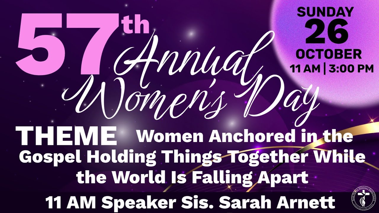 11:00 AM | 57th Annual Women's Day | 10/26/2025 | SPMBC