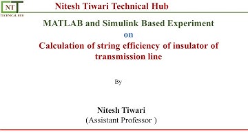 String Efficiency | Experiment 02 | Power System | Insulator Grading | Guard Ring | MATLAB| Simulink