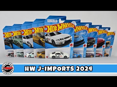 Hot Wheels J-Imports 2024 - The Complete Set Including the