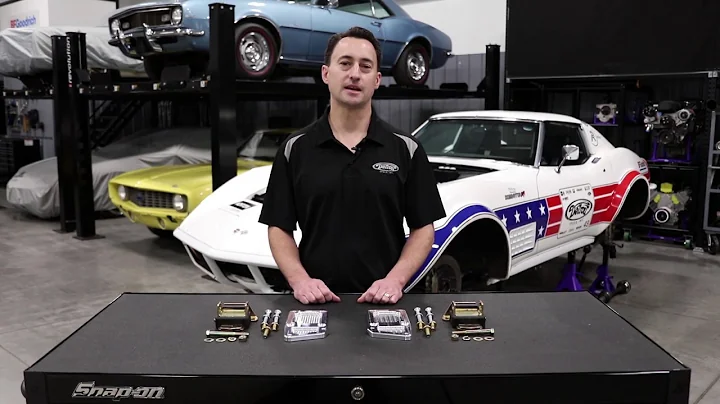 C3 LS Engine Mount Kit - 1968-82 Corvette - Detroit Speed