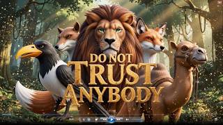 Lion and Camel Story | Do Not Trust Anybody | Moral Story for Kids #cartoon #kidsstory #kids #uae
