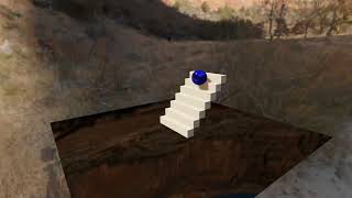 Ball Down Stairs Animation