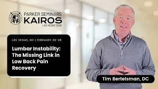 Dr. Bertelsman at Parker Seminars 2026 | ChiroUp