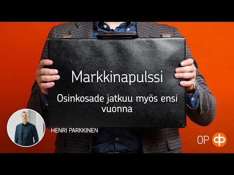 Markkinapulssi: Osinkosade jatkuu myös ensi vuonna