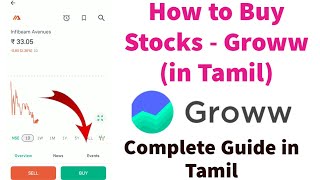 How To Buy Stocks On Groww App Live Tutorial In Tamil