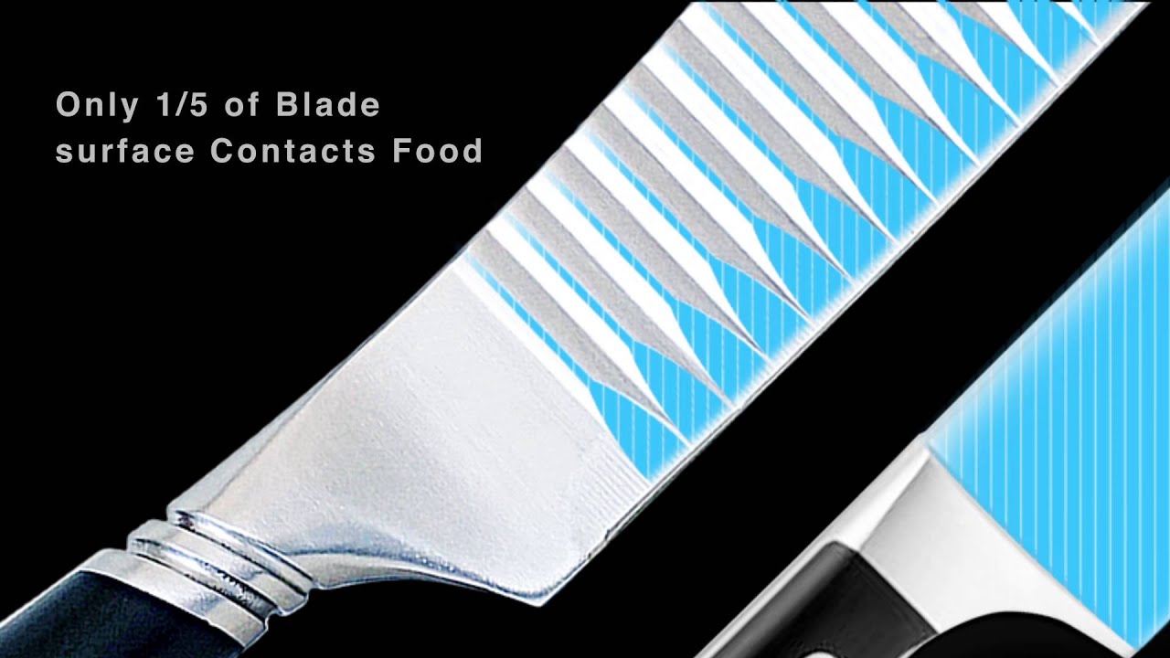 GrooveTech- Natural non-stick knife