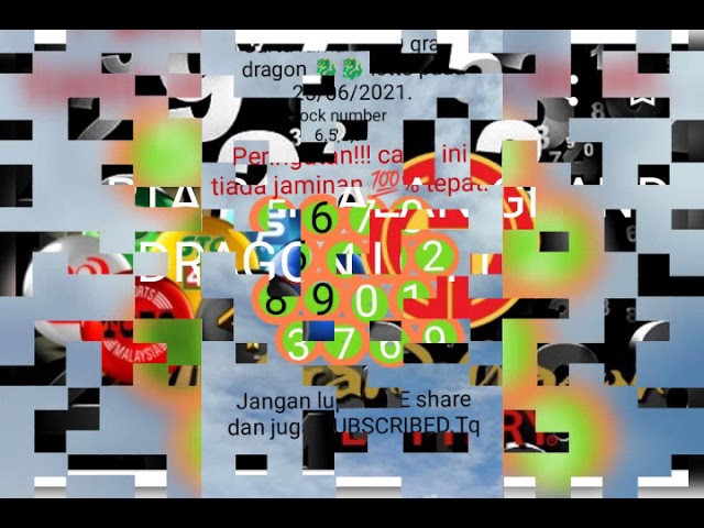 Carta Ramalan 4d Grand Dragon Lotto Pada 25 06 2021 Youtube
