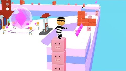 Cube Surfer New Skin Gameplay Android iOS Level (128-140) #128