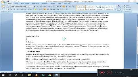 MGT501 Assignment NO 1 Solution 2020