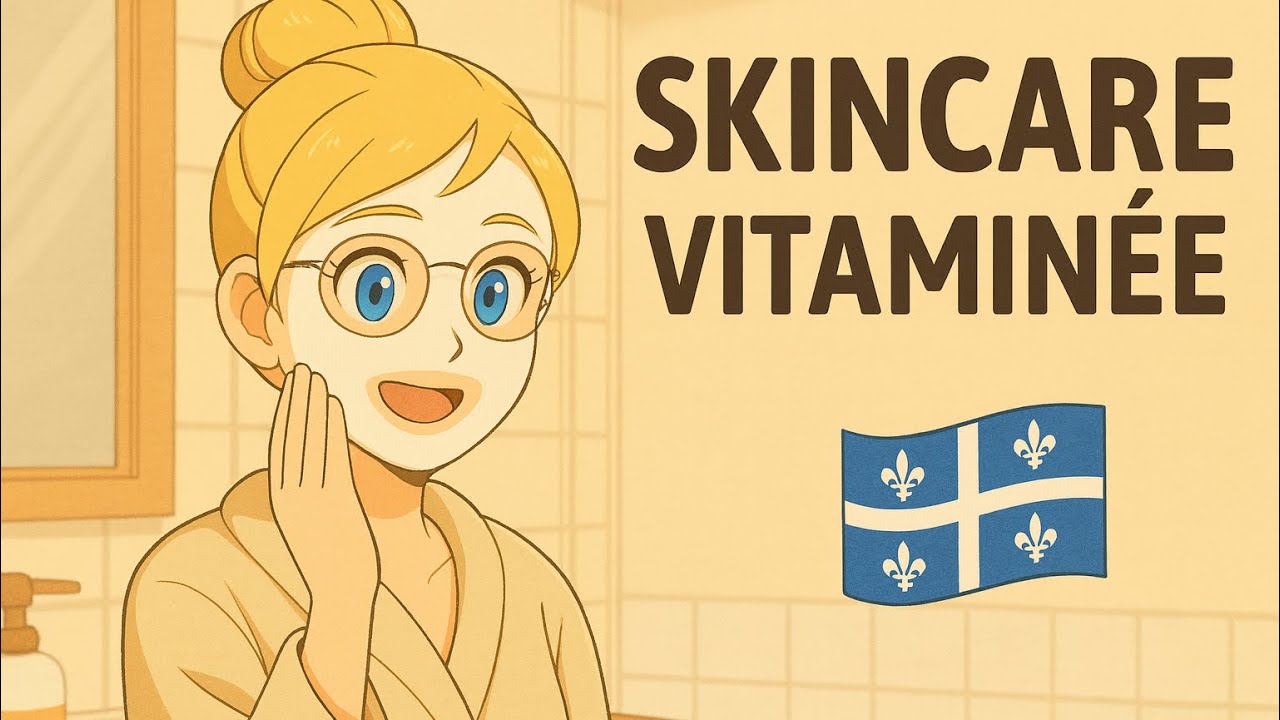 💧 Glow du jour ✨ Masque vitaminé + Routine skincare