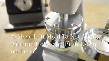 Button Maker Badge Making Machine 58mm, Circle Cutter Punch Press Machine | 1000 Circle Button Parts