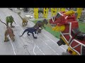 Power Rangers Dino Charge Megazord vs Dinosaurs Battle 파워레인저 다이노포스 로봇 vs 공룡 배틀