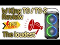 W King T9 / T9-2 Bluetooth speaker Review - 80 Watt - The loudest one