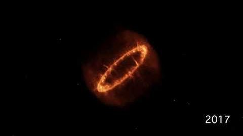 Blast Wave from a Stellar Explosion Simulation in Supernova 1987a