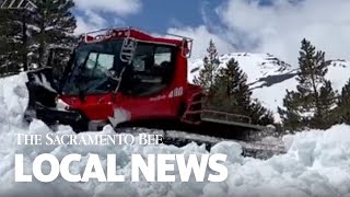 See Crews Clear Sonora, Tioga Passes: ‘Deep Enough To Stop Snow Blower In Its Tracks’