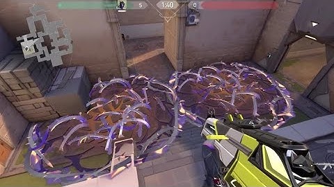 Vyse setup for A & B site on Ascent map #valorant