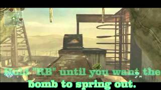 MW2 Trick Shot Tutorial - "Bomb Shot"