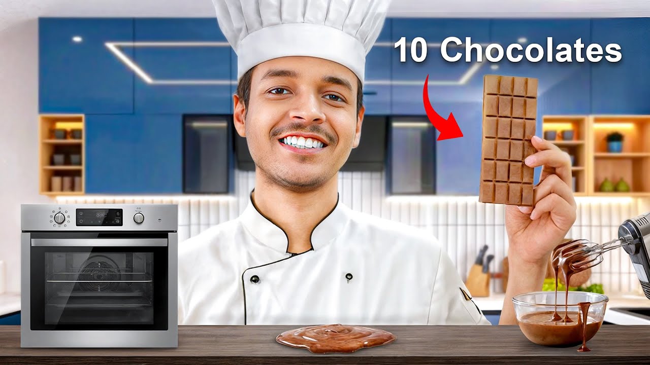 I Mixed 10 Chocolates to Make ONE Chocolate 😱