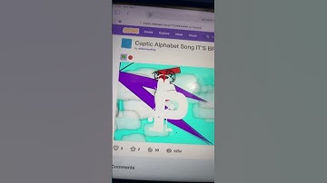 Coptic Alphabet Song WAY TOO FUNNY