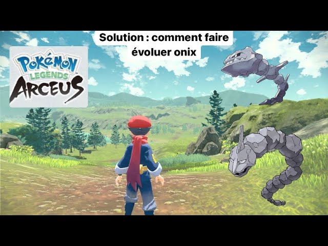 How to Evolve Onix to Get Steelix in Pokemon Legends: Arceus