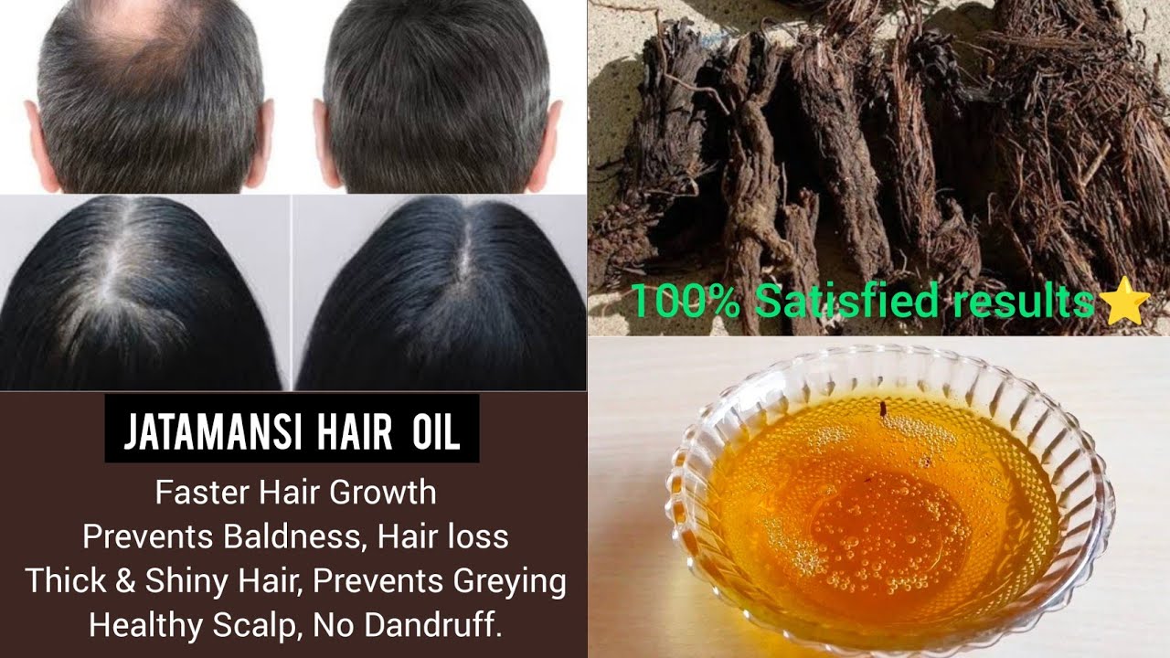 How to make Jatamansi Hair Oil  for hair growth scalp health and  preventing baldness  YouTube