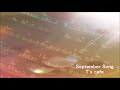 『September Song』 杉山清貴 アコースティックギター弾き語りカバー