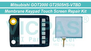 Mitsubishi GOT2000 GT2505HS-VTBD Keypad Touch
