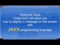 Java language  2  hello esen android club