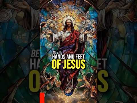 be the hands & feet of Jesus...